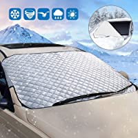 Los mejores  - opamoo Protector para Parabrisas- Protector de Parabrisas Universal Cubierta de Parabrisas Coche Protege de Hielo Nieve…